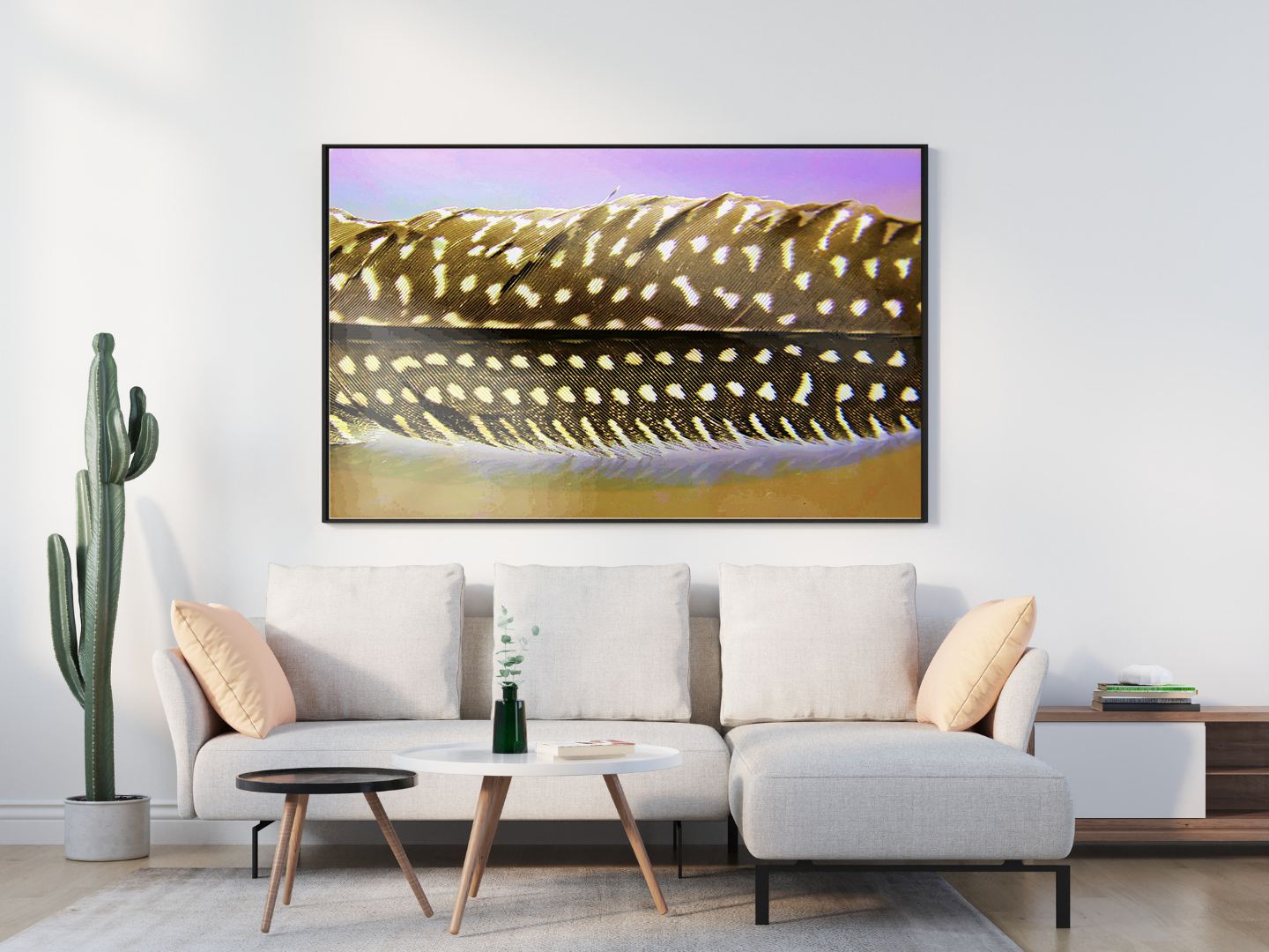 Dimonds in the Rougvh original abstract contextualised office art modern decor photo print by Blair Montague Drake